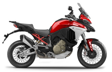 2023 Ducati Multistrada V4 S Travel & Radar Red Spoked Wheels