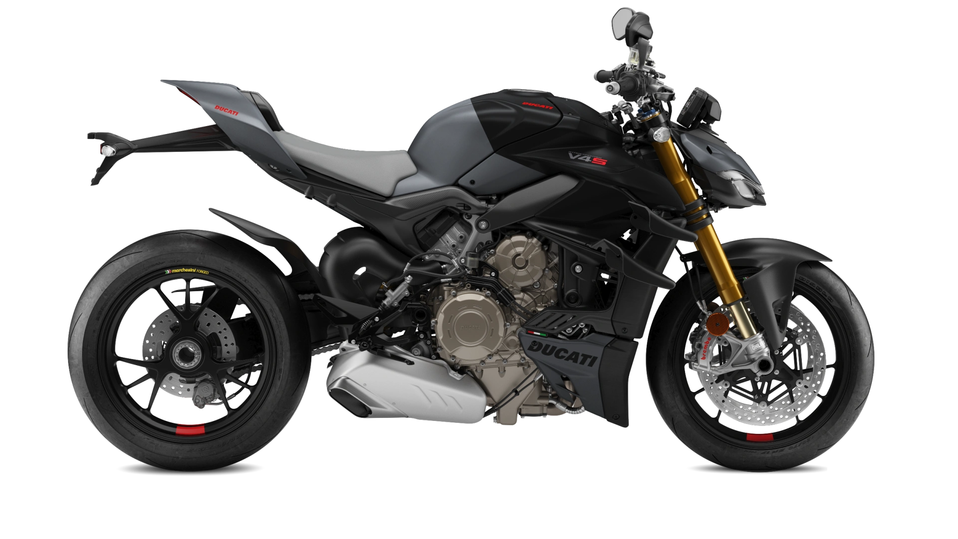 2025 Ducati Streetfighter V4 S Grey Nero Seacoast Sport Cycle