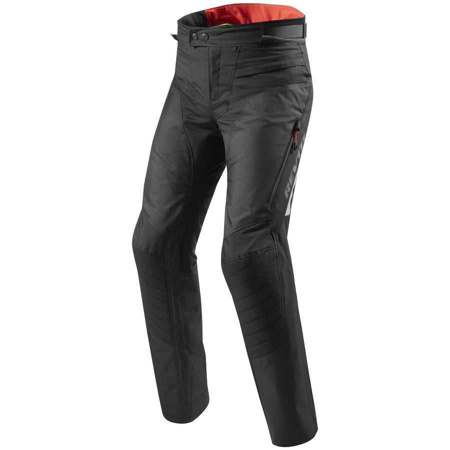 REV'IT! Alpinus GTX Black - Men's Gore-Tex® motorcycle pants | RAD